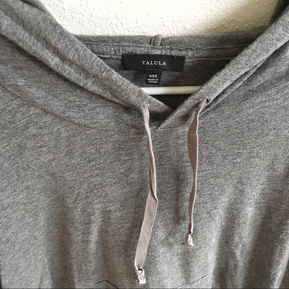 Talula Aritzia Grey Sweater with Hood* - Picture 2 of 6